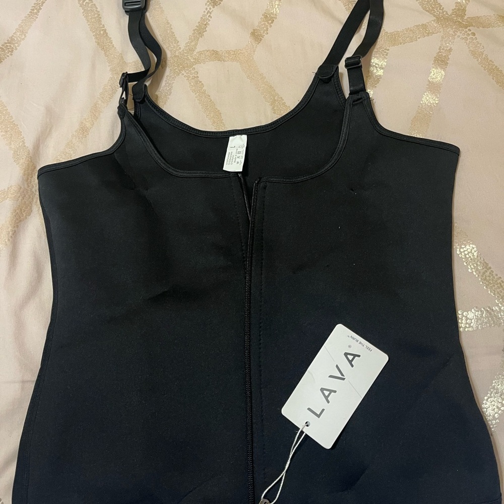 LAVA Black Shapewear Bodysuit